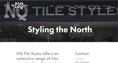 Desktop Screenshot of nqtilestyles.com.au